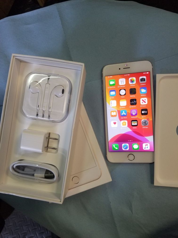 携帯電話本体 iPhone - iPhone6s Plus 128GB Rose Gold &amp; Case Pre-Owned Apple iPhone 6s Plus 16GB Unlocked GSM 4G LTE Dual