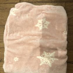 Cozy Pink Twin Blanket