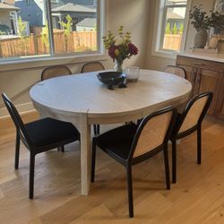 Crate And Barrel Dining Table 