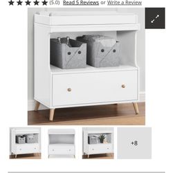 changing table and bouncer 