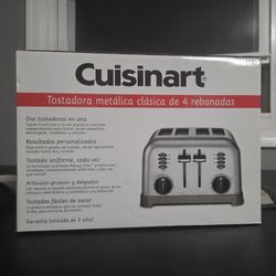 Cuisineart 4 Slice Classic metal toaster