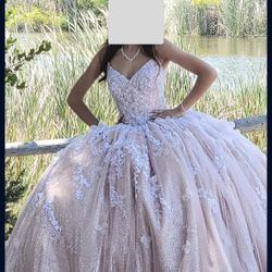 Blush Pink Quince Dress