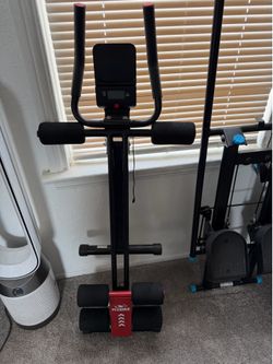 Foldable adjustable core ab crunch