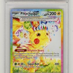 Pokemon Surging Sparks Pikachu ex #238 PSA 10