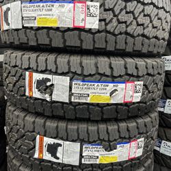 FALKEN WILDPEAK A/T4W 37x12.50R17LT TIRES FOR SALE!!!!