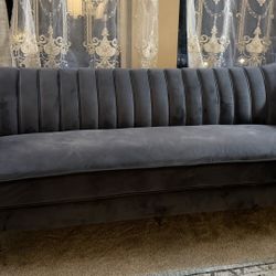 Modern Velvet Sofa