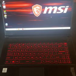 Msi Thin Gaming laptop