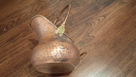 Copper Water Pitcher