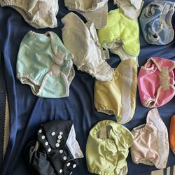 Assorted Cloth Diapers