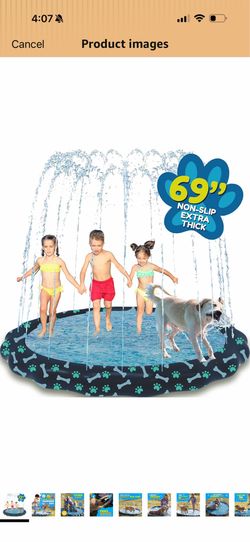 NEW Splash Pad for Kids and Dogs 69’’