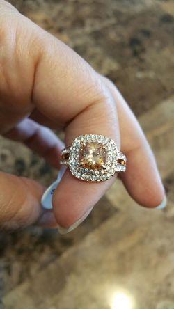 Beautiful rose gold ring