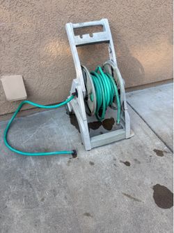 Garden Hose Rack and Real