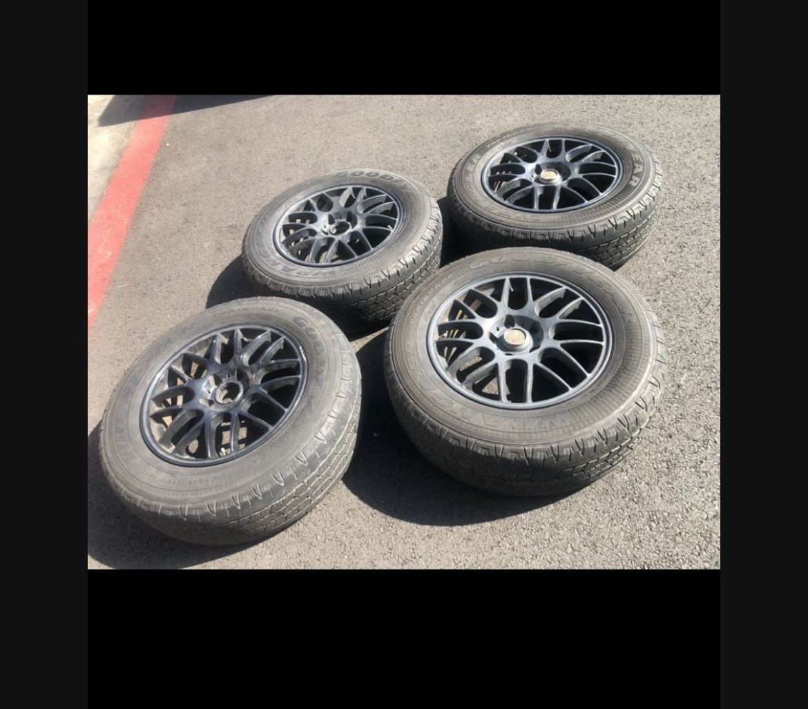 4 - 245/65r17 5x4.5 Tacoma Pilot Crv Cr-v Hrv Suv Rims Wheels Good 80% Treads Tires!