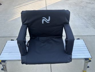 Heated Stadium Seat w/ Armrests & 10,000mAh Power Bank – Brand New In Box