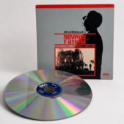 Alfred Hitchcock Psycho LaserDisc 1988 MCA Home Video LD 11003 Tested