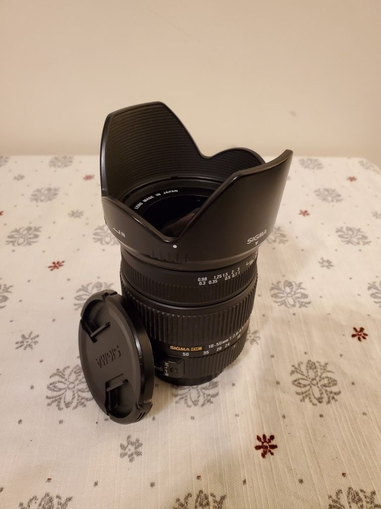 SIGMA DC 18-50mm f/2.8-4.5 HSM (for Canon EF mount)