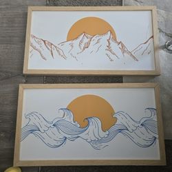 Earth And Water Painting