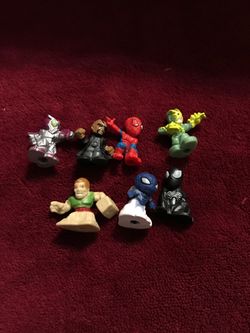 7 ultimate fighter pods Spider-Man