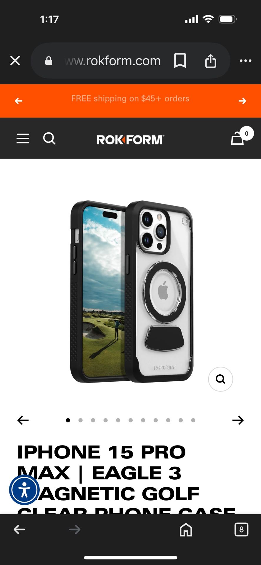 Rokform iPhone 15 Promax Eagle Case
