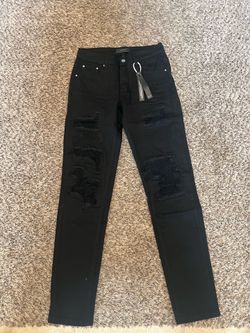 Black Amiri Jeans Size 28