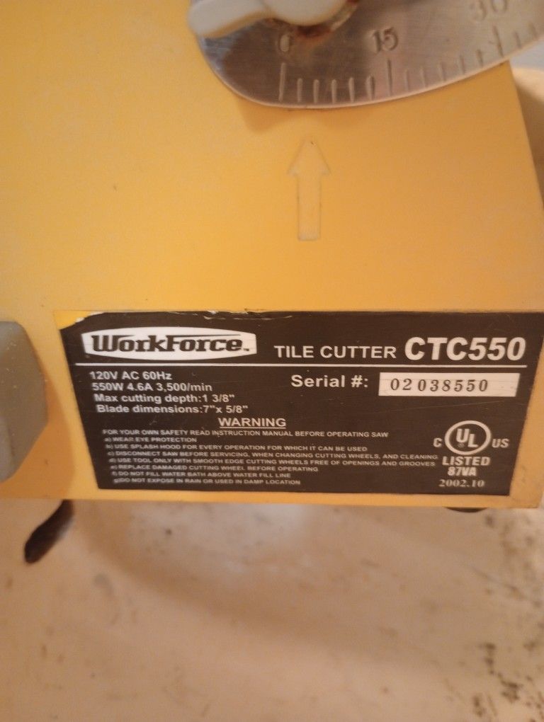 Tile Cutter