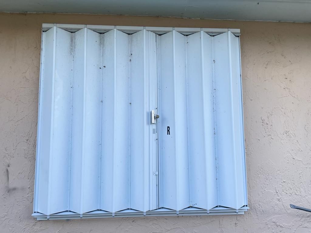 Pre Owned Aluminum Accordion Hurricane Shutters-Different Sizes/Prices