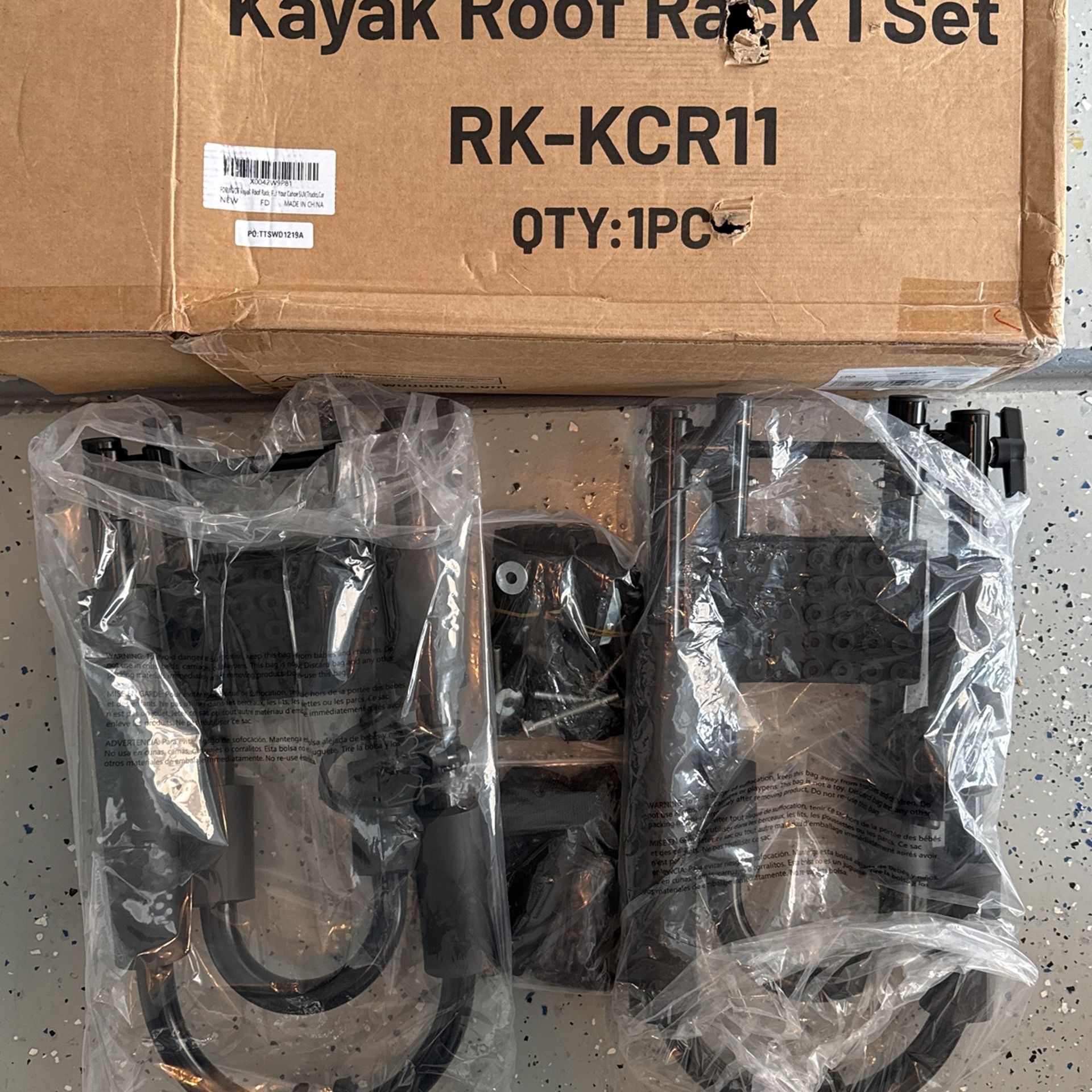 Premium Folding Kayak Rack