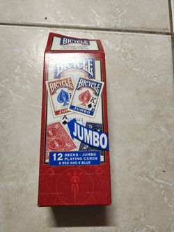Bicycle Jumbo Face Playing Cards