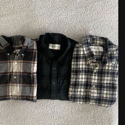 Abercrombie & Fitch Men’s Flannels 