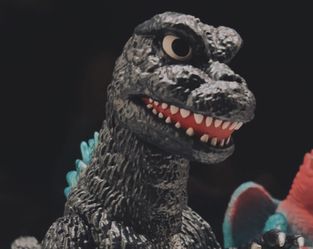 Mondo All Monsters Attack Regular Variant Godzilla Black Timed Edition