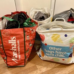 4 Large Bags Of Boys Clothes 