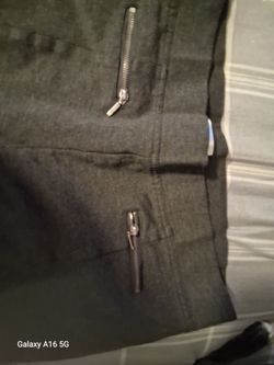 Grey knit pant bundle Calvin Klein Matty m saks fifth Ave like new m 8