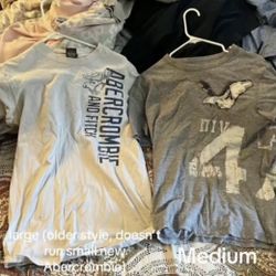 Abercrombie & Fitch + American Eagle T-Shirts – Men’s