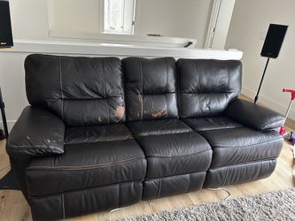 🛋️ Costco Tomlin Leather Power Reclining Sofa