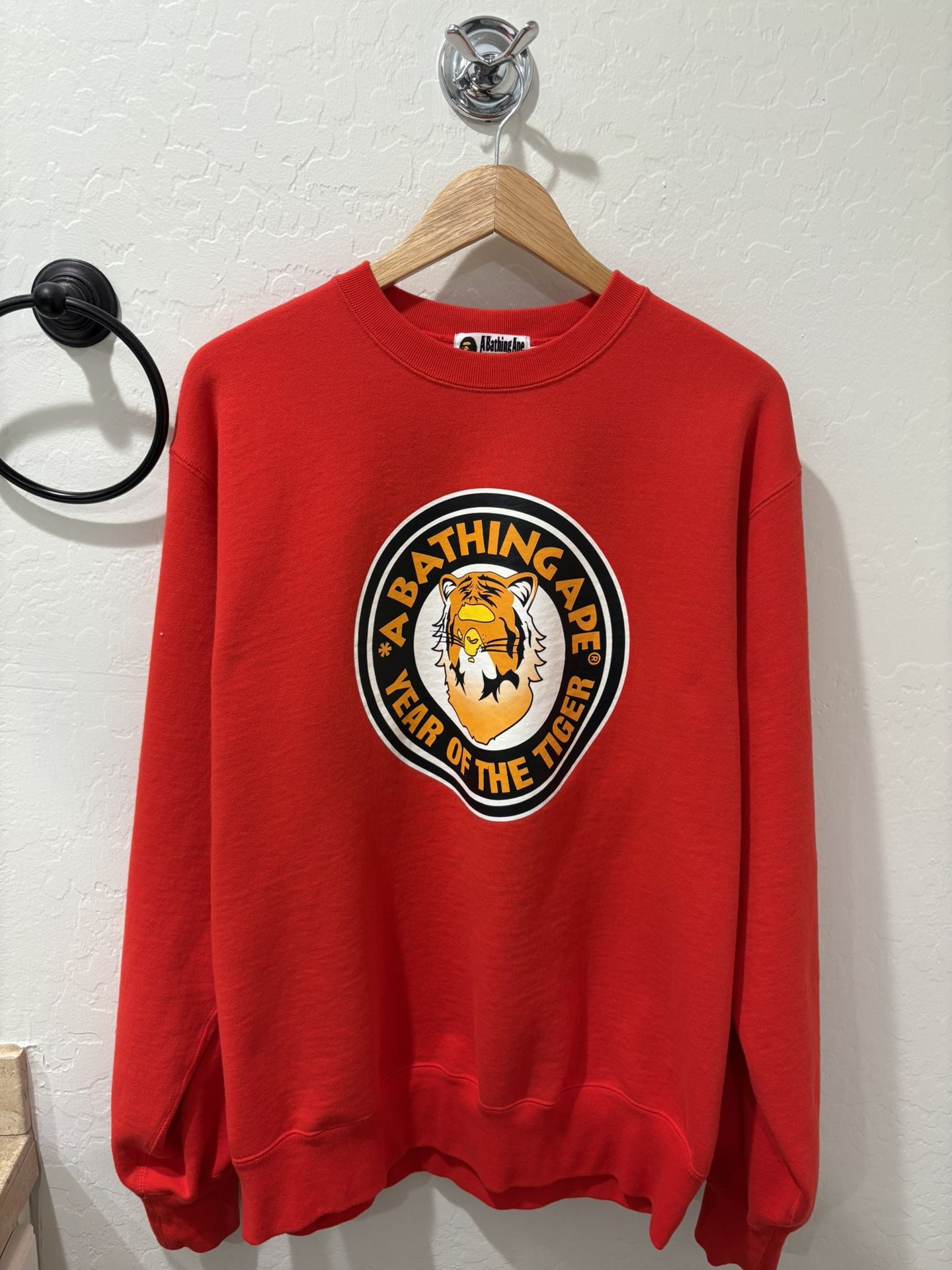 Bape Year Of The Tiger Crewneck Sz 3XL