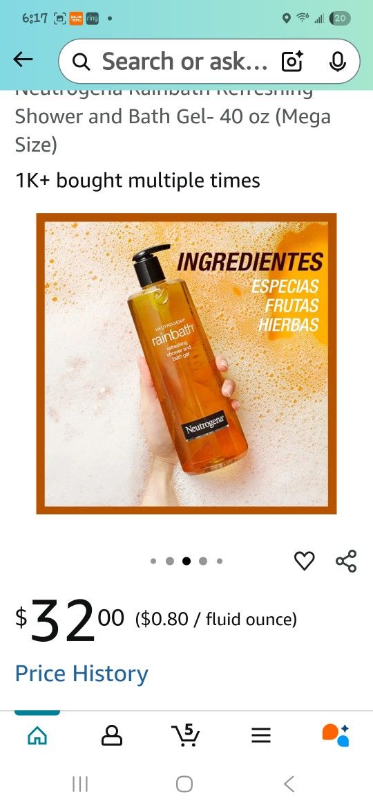 Shower Soap 