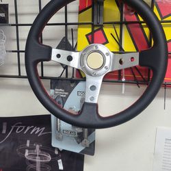 New 350mm Deep Dish Steering Wheel