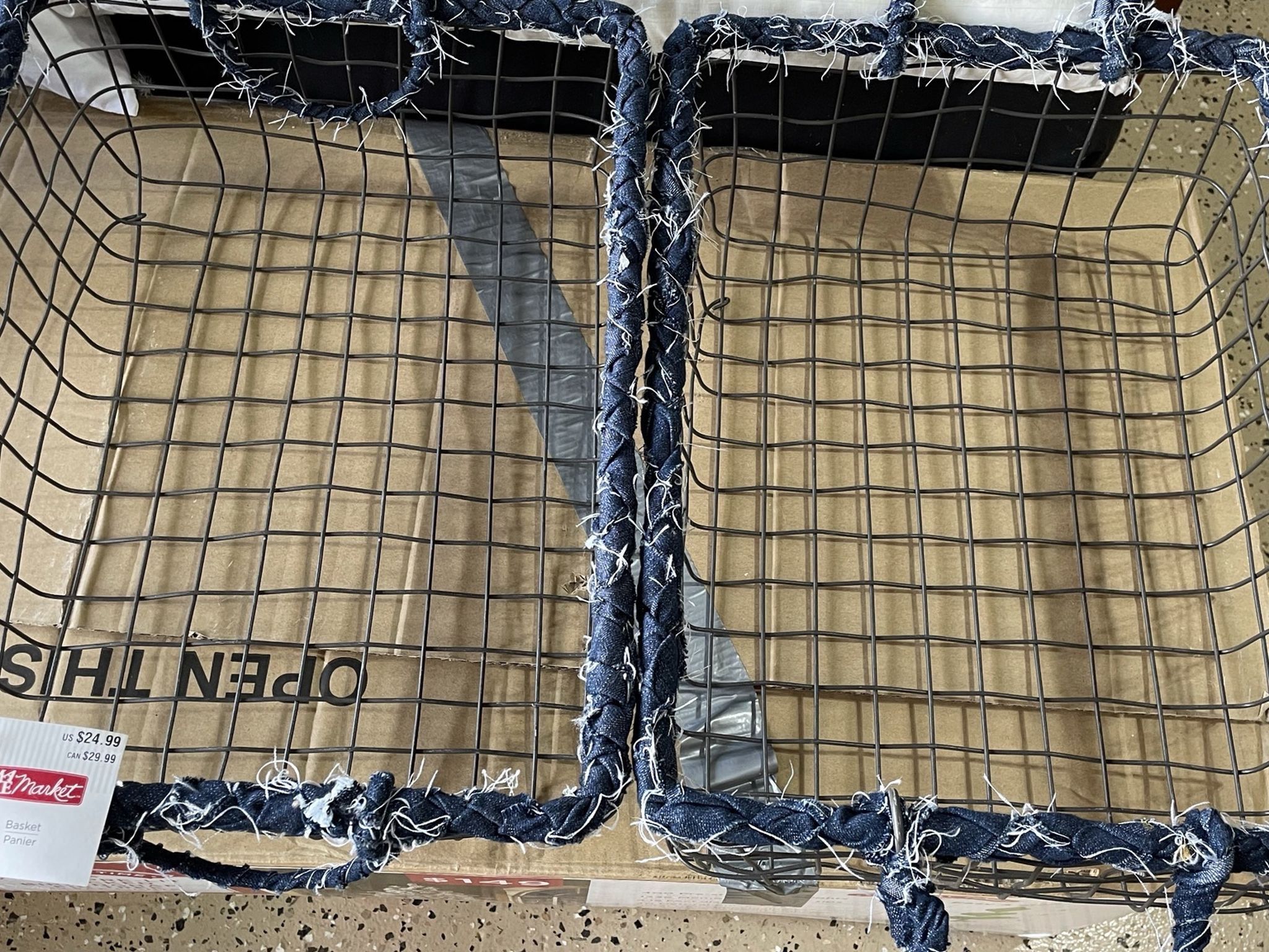 Two New Wire Baskets