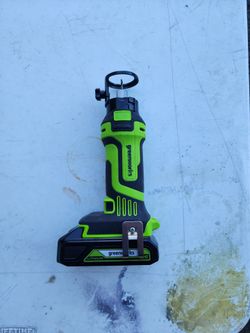Greenworks  24V cordless speedsaw with battery no charger