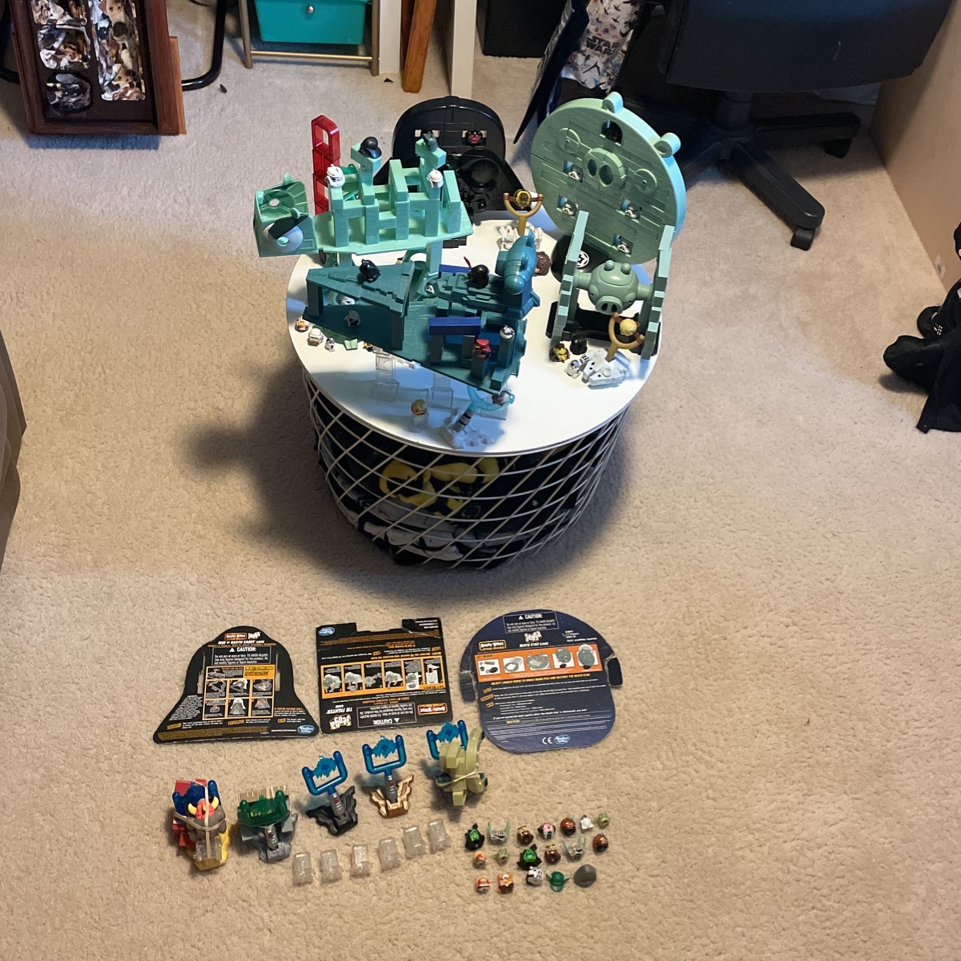 Star Wars Angry Birds Jenga Game Collectible