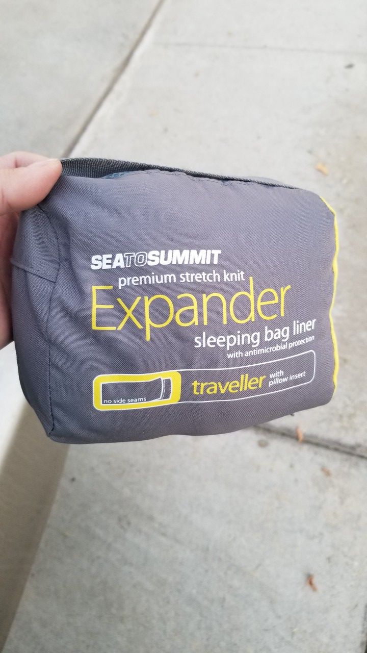Sea to summit sleeping bag liner