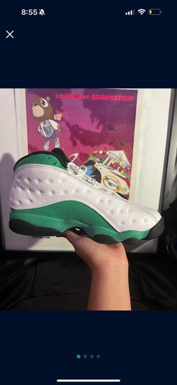 REPOST good Condition Jordan 13 Lucky Green PICK UP ASAP price Negotiable