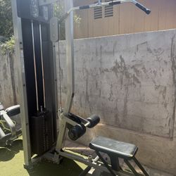 Commercial Life Fitness Back Machine