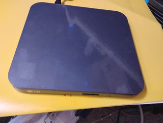 LG 8x Portable External DVD/RW Drive - Black (SP80)