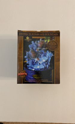 Newport Coast Collection Diving Turtles Led Fountain Under The Sea Dual Power