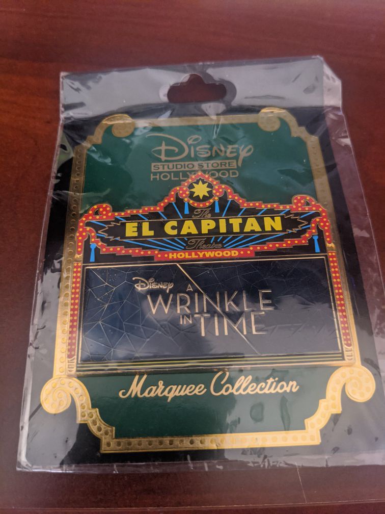 Disney Wrinkle in Time Marquee Pin LE 300 DSF