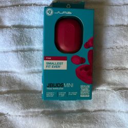 JLab Jbuds Mini True Wireless Earbuds Pink 