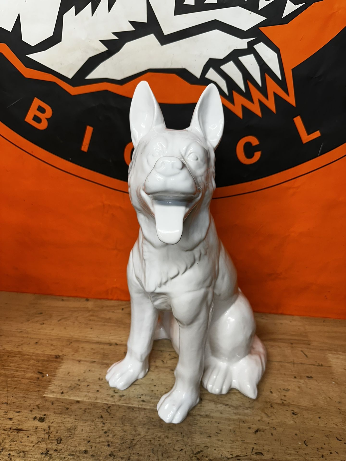 German Shepherd Statue Figurine Large 16.5”