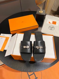Hermes Women’s Slides With Box 2026 New