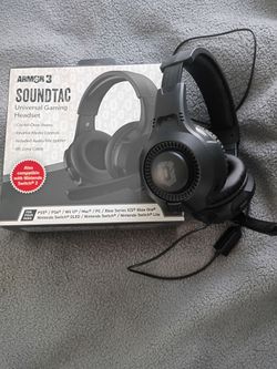 Sound tac universal headset new